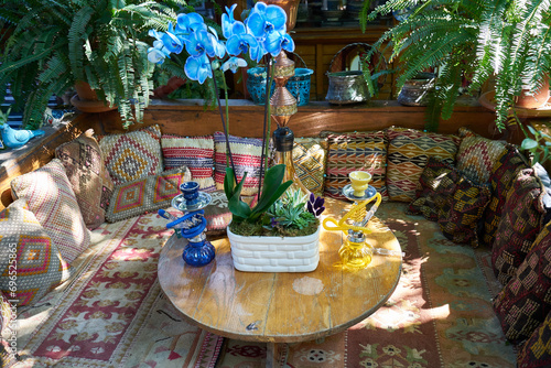 Traditional turkish tea table, Bursa 