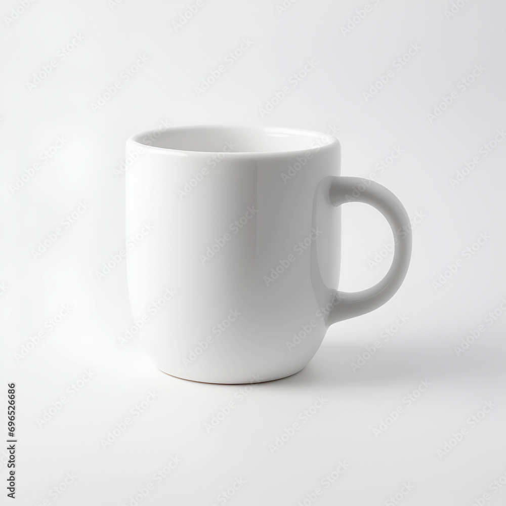 cup on white background cup on white background