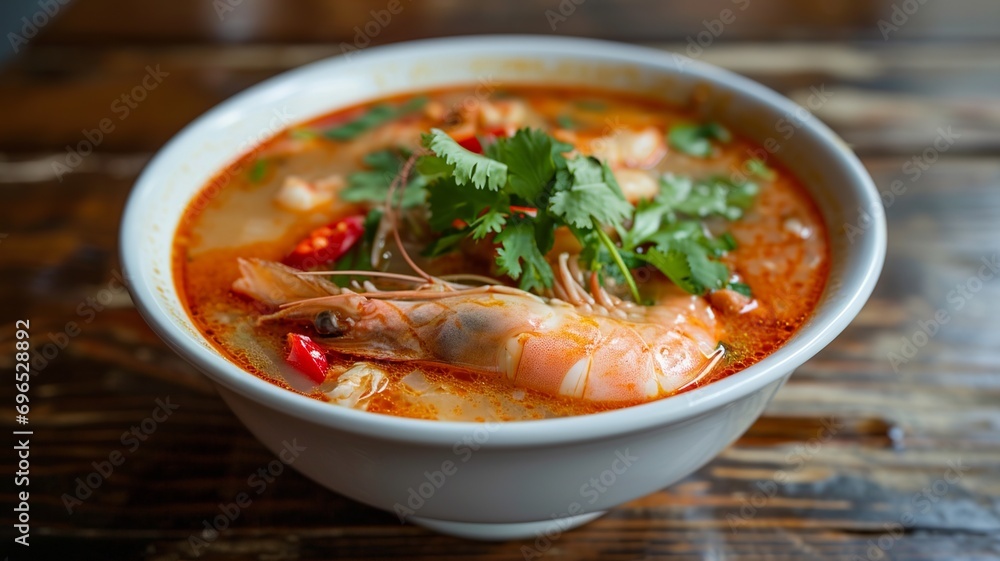 Tom Yum Goong: Spicy and Sour Thai Shrimp Soup