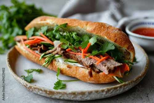Banh Mi: Flavorful Vietnamese Meat and Veggie Baguette