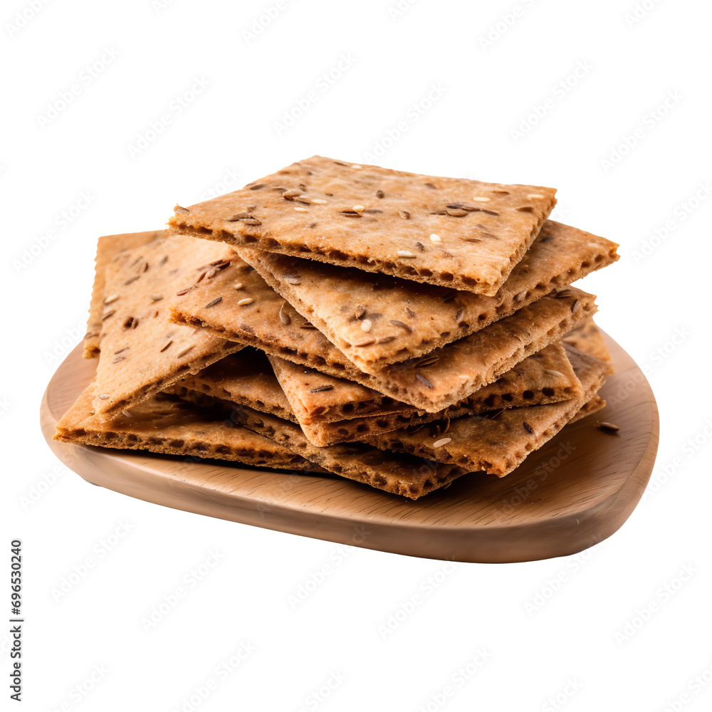So Yummy Cracker isolated on transparent background So Yummy Cracker isolated on transparent background