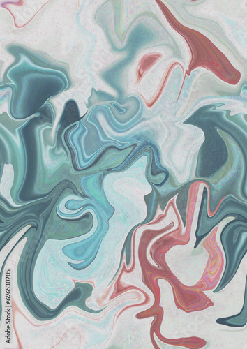 pattern marble green and red