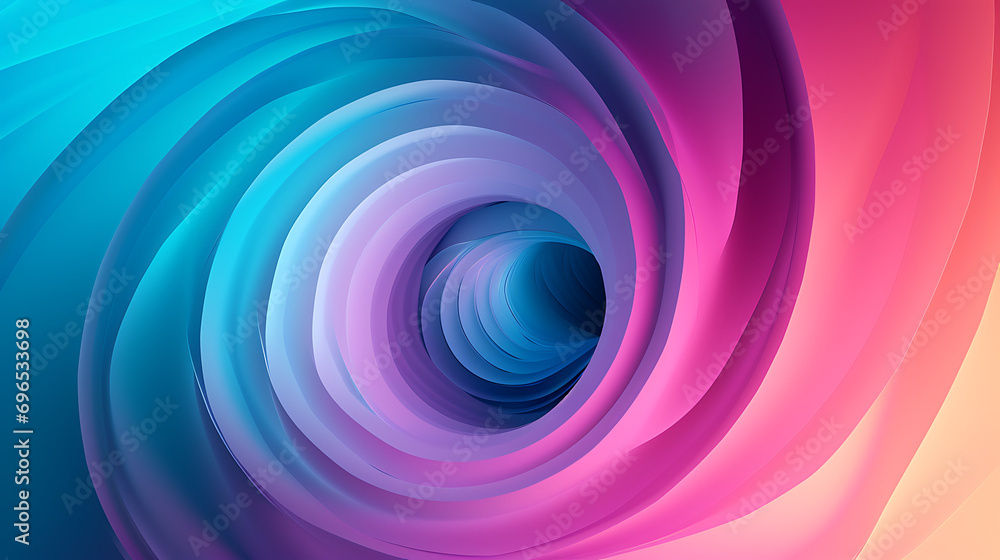 Abstract shape in center, plain and gradient background. Abstract shape in center, plain and gradient background.