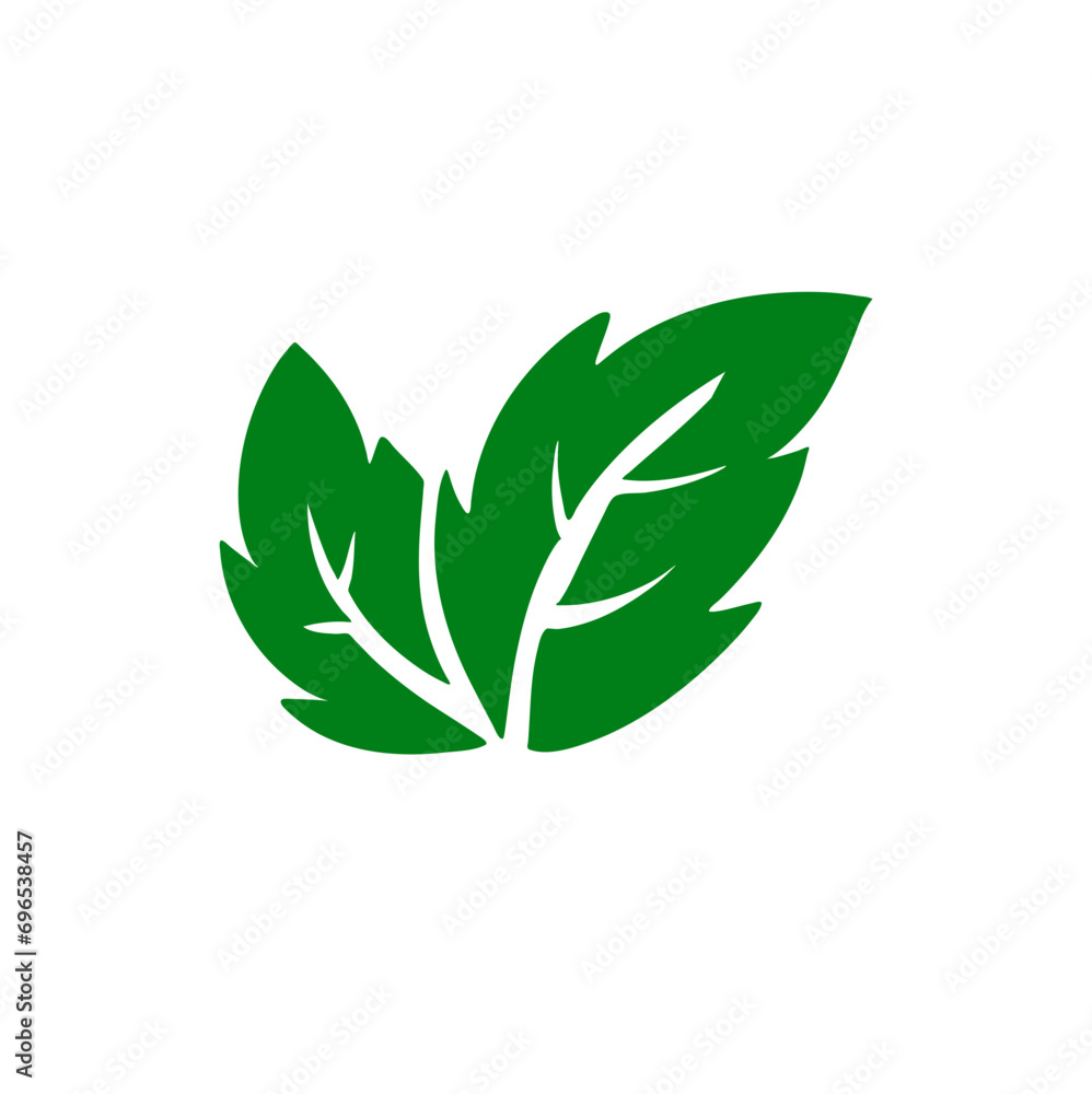 green leaves shape green leaves shape