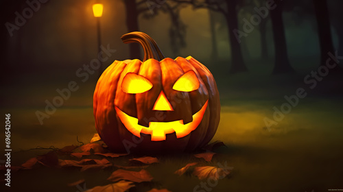 Halloween pumpkin lantern, halloween background