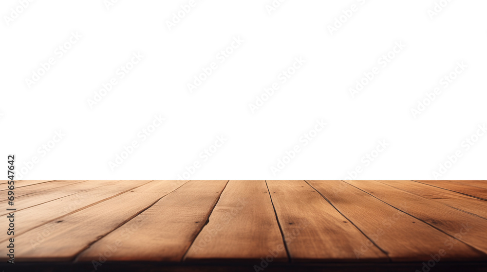 Empty blank wooden floor isolated on transparent background, for product promotion placement, marketing display product, png Empty blank wooden floor isolated on transparent background, for product promotion placement, marketing display product, png
