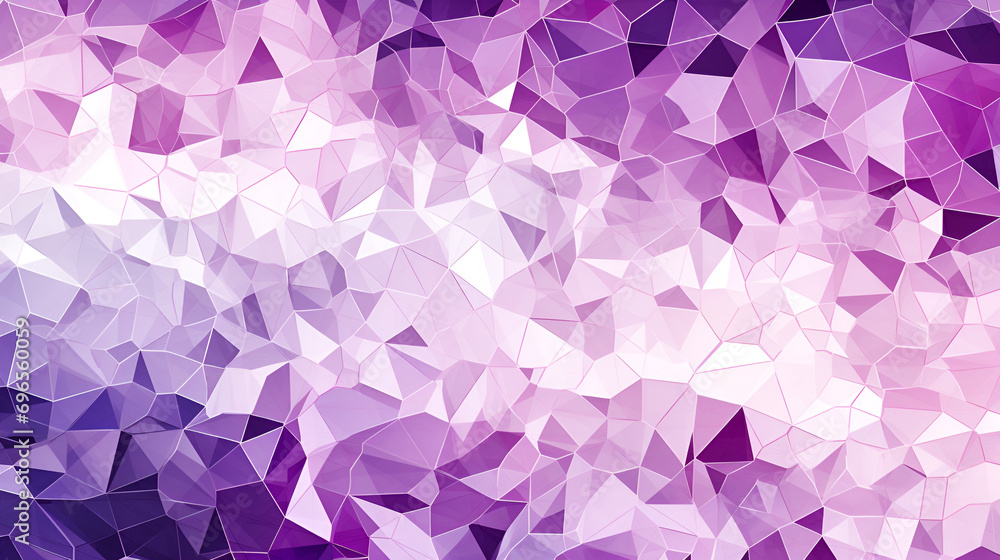 purple and white poly wallpaper, abstract poly background