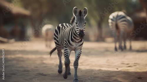 In the Heart of the Wilderness  Zebras