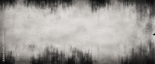 Monochrome abstract backdrop with black grunge and dark gray textures for a wide web banner.
