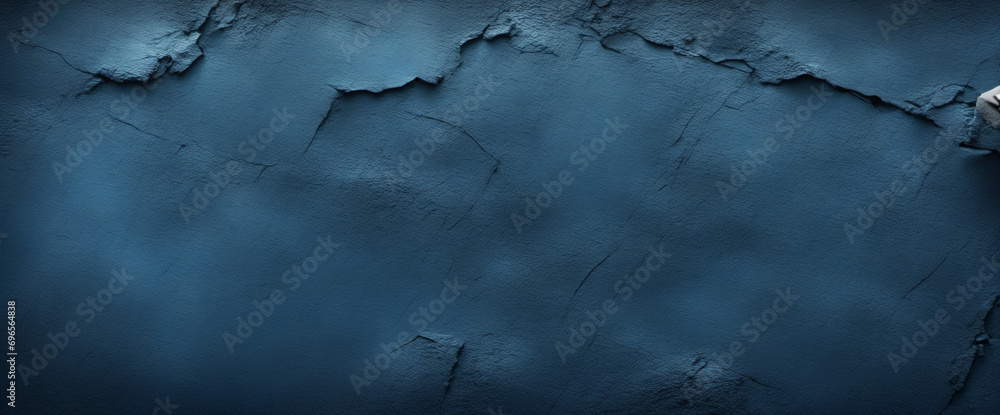 Navy blue textured stone background banner
