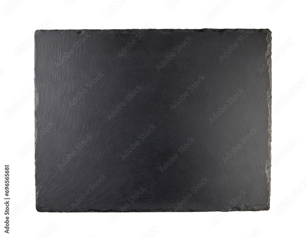 Black slate board isolated Black slate board isolated