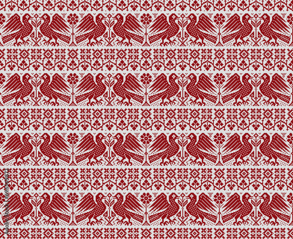 Bird Weave Pattern - Tile Bird Weave Pattern - Tile