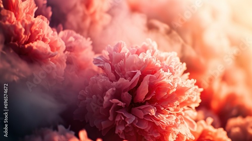peach fuzz color of the year beautiful background wallpaper