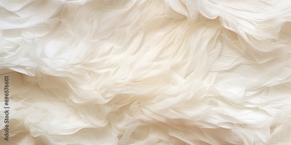 Beige white tissue paper texture backgrounds, folded soft crumbled paper texture background. Beige white tissue paper texture backgrounds, folded soft crumbled paper texture background.