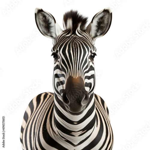 Close-Up of Zebra Head