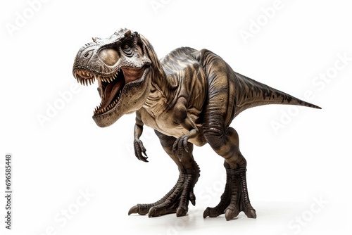Tyrannosaurus Rex on white background © Adriana