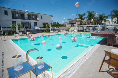 Sunny Poolside Celebration