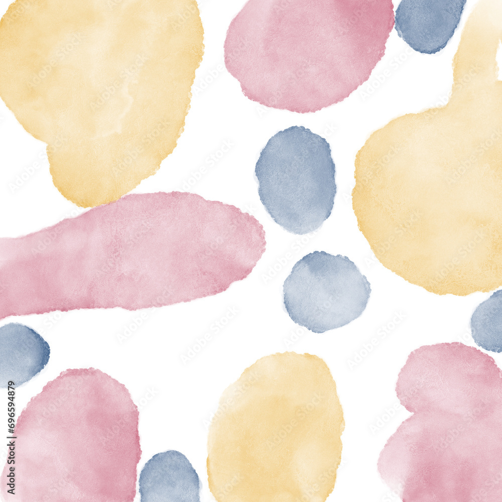 Watercolor Blob Background Watercolor Blob Background