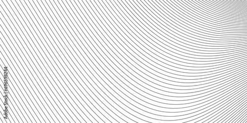 pattern of black lines on white background. Vector illustration photo