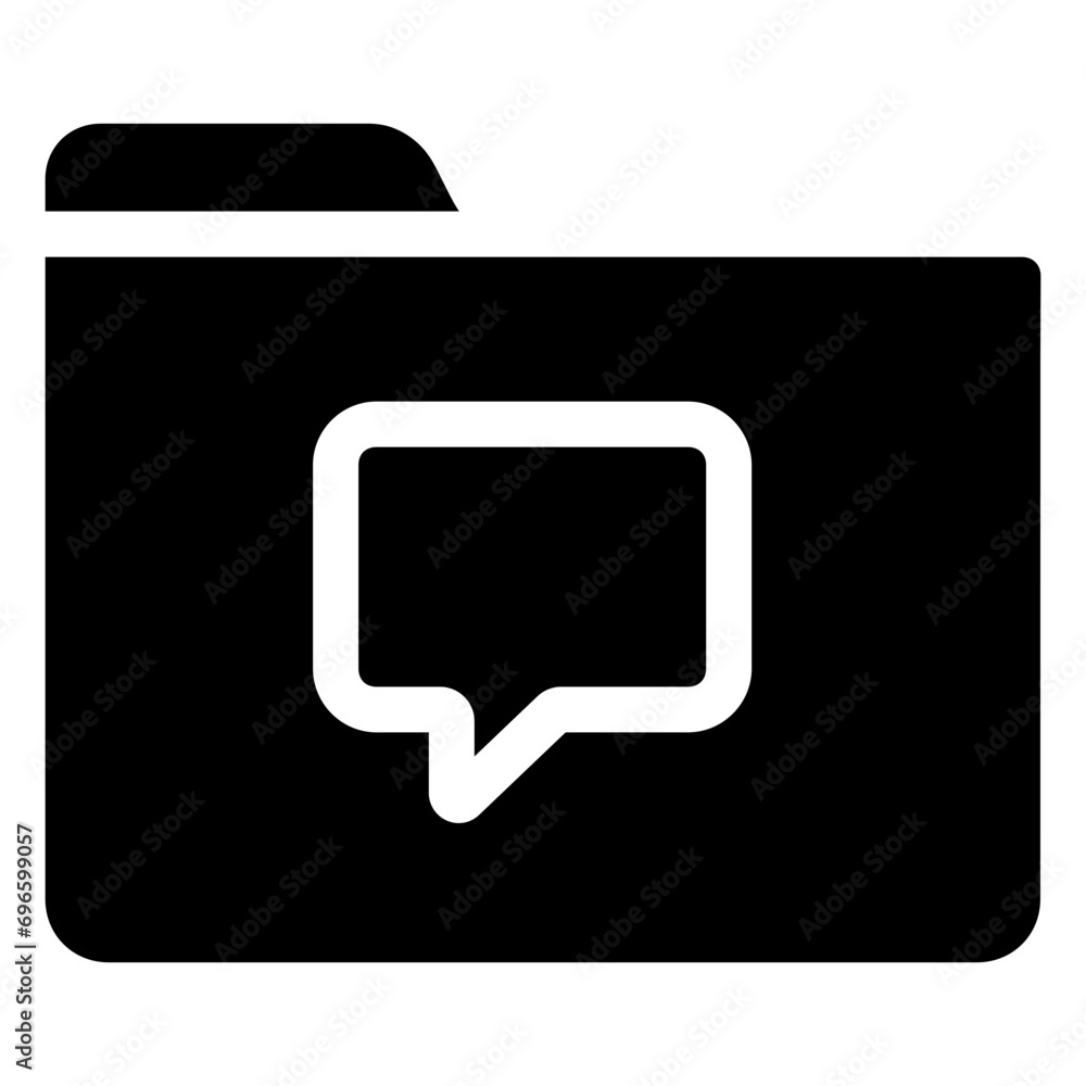 Naklejka premium folder