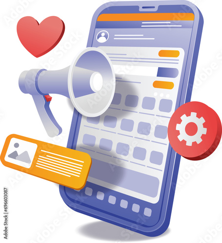 Smartphone digital marketing campaign