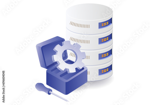 Technology server database maintenance