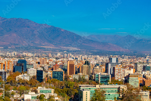 a linda cidade de Santiago Chile © Fotos GE