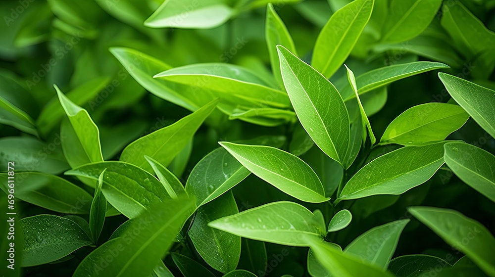 leaves background with generative ai leaves background with generative ai