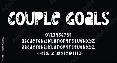 Couple Goals lovely display font Best Alphabet Alphabet Brush Script Logotype Font lettering handwritten
