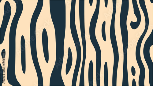 Safari collection. The skin of a zebra. African abstract animal color in a line. Vertical geometric shapes. Illustration. Zebra pattern. Line pattern. Background brush pattern. Seamless.