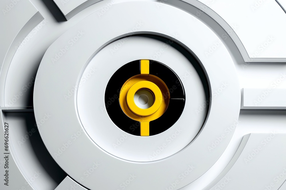 Abstract technology digital keyhole ,high tech multicolor button Abstract technology digital keyhole ,high tech multicolor button