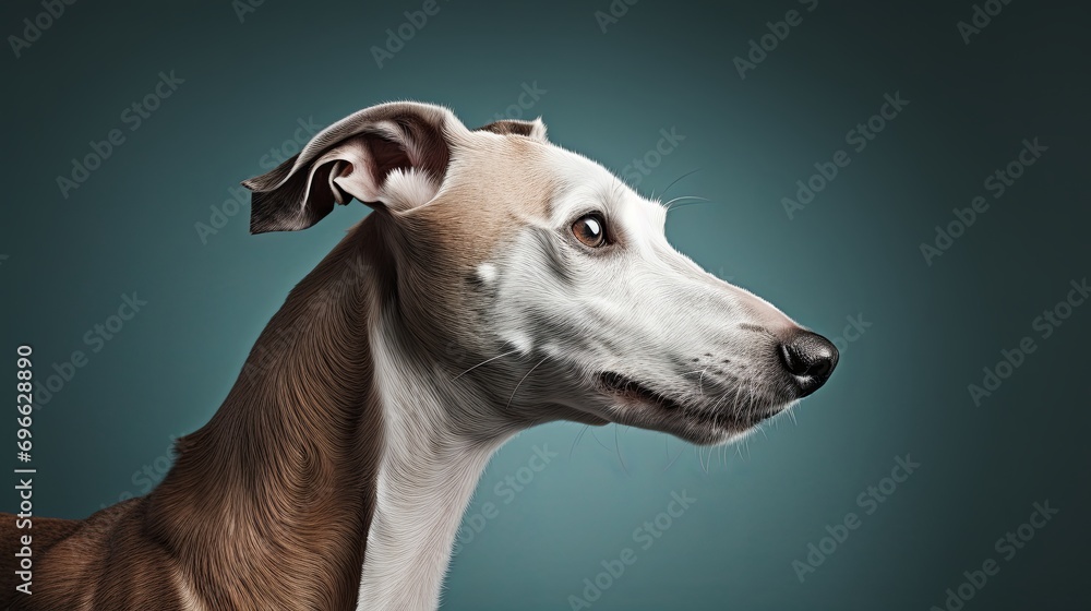 Fox Terrier in Dynamic Studio Light Fox Terrier in Dynamic Studio Light