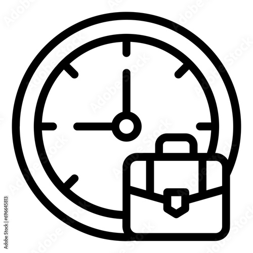 Clock Work Hours icon