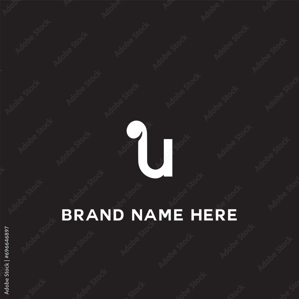 U letter logo, U Letter U logo, U letter icon Design with black background. Luxury U letter U letter logo, U Letter U logo, U letter icon Design with black background. Luxury U letter
