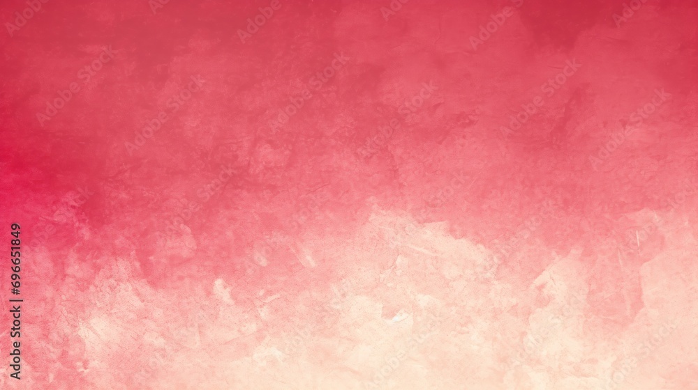 Abstract Smooth Gradient ombre Between Ruby Red, Mint Cream, Mulberry colors, Rough, grain, noise, grungy texture, background