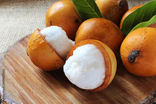 Achachairu exotic tropical fruit, fresh ready to eat.