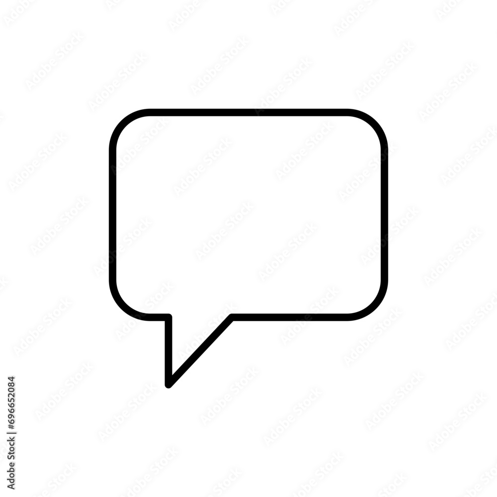 Chat bubble outline icons, minimalist vector illustration ,simple transparent graphic element .Isolated on white background Chat bubble outline icons, minimalist vector illustration ,simple transparent graphic element .Isolated on white background