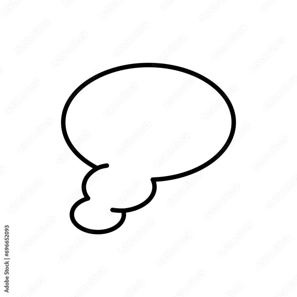 Chat bubble outline icons, minimalist vector illustration ,simple transparent graphic element .Isolated on white background Chat bubble outline icons, minimalist vector illustration ,simple transparent graphic element .Isolated on white background