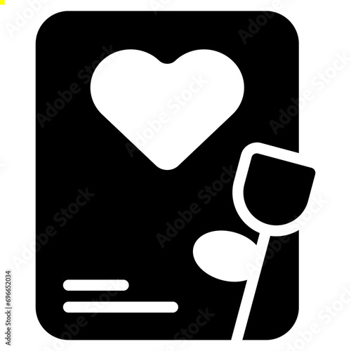 Paper icon with glyph style and pixel perfect base. Suitable for website design, logo, app and UI. Based on the size of the icon in general, so it can be reduced.