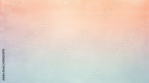 Abstract Smooth Gradient ombre Between Periwinkle Blue, Mint Cream, Terracotta colors, Rough, grain, noise, grungy texture, background