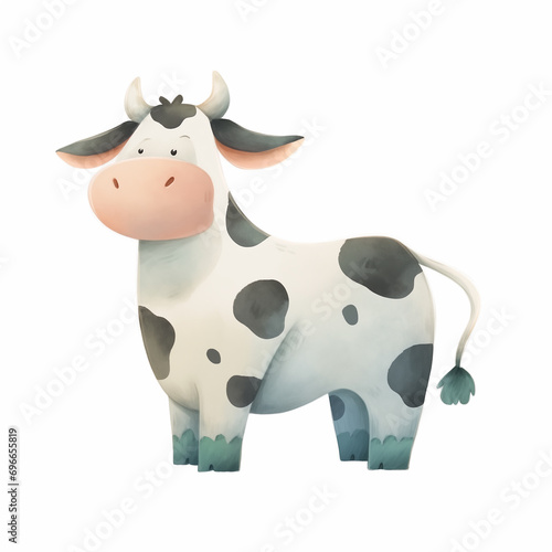 Cow Clipart, Cow Illustration, Cow Sublimation