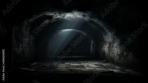 An image of a mysterious dark tunnel.