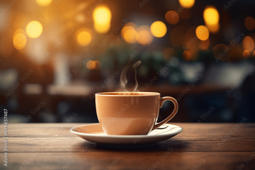 A close-up view of a steaming cup of tea or cafe. Use a high angle to capture the rising steam and experiment with a soft focus for a serene mood. Blur the background to maintain a minimalist concept. A close-up view of a steaming cup of tea or cafe. Use a high angle to capture the rising steam and experiment with a soft focus for a serene mood. Blur the background to maintain a minimalist concept.