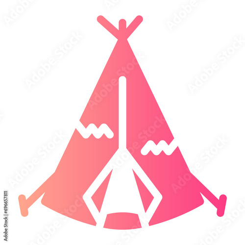 tipi Gradient icon