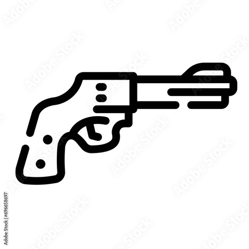 gun Line Icon