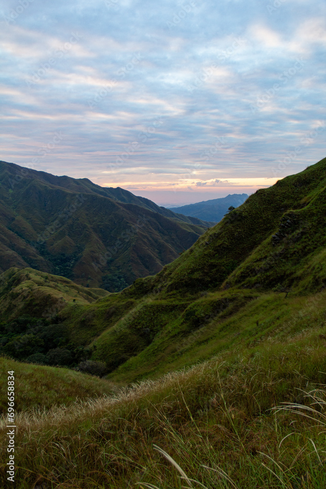 Fototapeta premium early morning mountain landscape