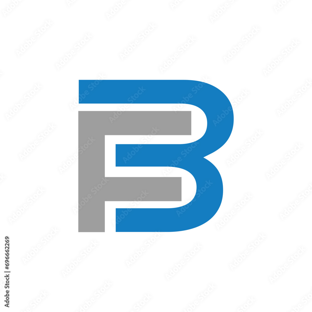letter fb logo design