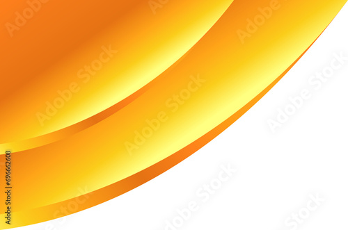 Orange corner. Corner design element