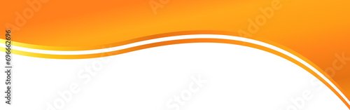 Orange gold header. Header design element