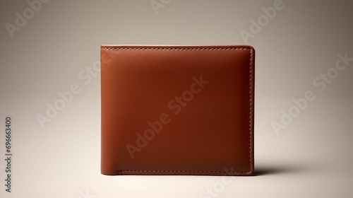 Image of stylish leather wallet.